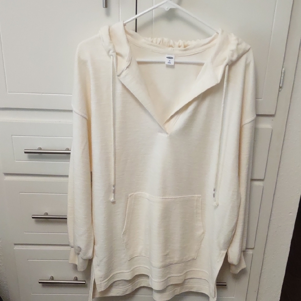 Old Navy Off-White Hoodie